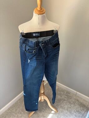 Democracy Dark Blue Skinny Jeans - Stretch High-Rise